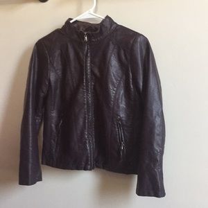 Sugar fly leather jacket